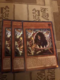 Yugioh | 3x | Eater of Millions | BLRR | 1st Edition | Ultra Rare | Near Mint - Image 1