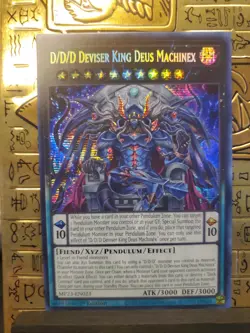 Yugioh MP23-EN023 - D/D/D Deviser King Deus Machinex Prismatic Secret Rare - Image 1