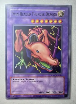 YuGiOh! - Twin-Headed Thunder Dragon RP01-EN042 Common 2020 Date Reprint - Image 1