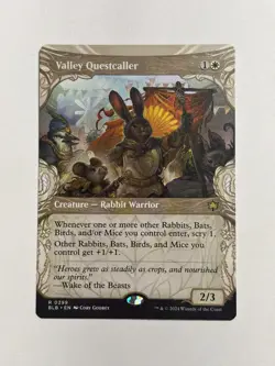 Valley Questcaller (Showcase) Bloomburrow Magic the Gathering MTG Card - Image 1