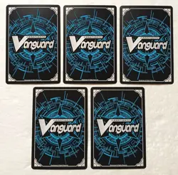 Lot of 5 Japanese Cardfight!! Vanguard RR Card Set - Image 2
