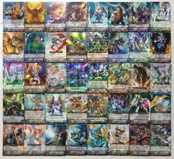 Lot of 40 Japanese Cardfight!! Vanguard Rare Card Set - Image 1