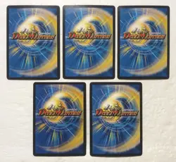 Lot of 5 Japanese Duel Masters Trading Card Game VR Card Set - Image 2