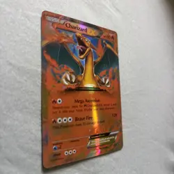 Pokemon TCG Cards Charizard EX XY17 Black Star Promo Holo (Standard Size) mp - Image 2