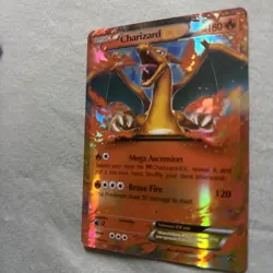 Pokemon TCG Cards Charizard EX XY17 Black Star Promo Holo (Standard Size) mp - Image 3