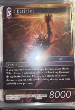 Estinien 6-088L M/NM Final Fantasy Trading Card Game FFTCG - Image 1