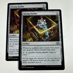 X2 Vexing Bauble - #212 Regular NM Uncommon [Modern Horizons 3] - Image 1