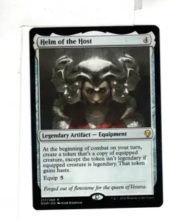 MTG SkeenAB Helm of the Host from Dominaria. NM. - Image 1