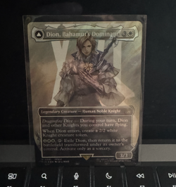 Dion, Bahamut's Dominant/Bahamut #521 FF MTG Surge Foil Rare 🐉✨ - Image 1