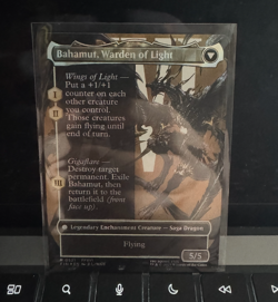 Dion, Bahamut's Dominant/Bahamut #521 FF MTG Surge Foil Rare 🐉✨ - Image 2