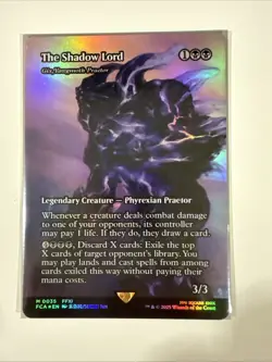 FOIL The Shadow Lord - Gix, Yawgmoth Praetor (Showcase) Final Fantasy - Image 1