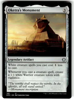 Oketra's Monument Commander: Dominaria United Regular MTG - Image 1