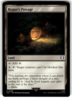 Rogue's Passage Commander: the Lord of the Rings: Tales of Middle-Earth MTG - Image 1