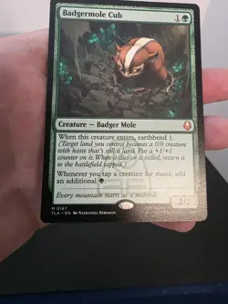 MTG Badgermole Cub (167) | NM | Avatar: The Last Airbender {TLA} Non-foil - Image 2