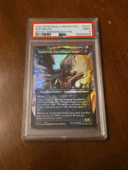 PSA Sephiroth, Fabled Soldier Artist Borderless Foil Final Fantasy - Image 1