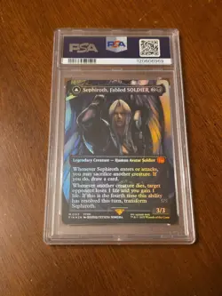 PSA Sephiroth, Fabled Soldier Artist Borderless Foil Final Fantasy - Image 2