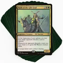 NEW Commander Deck Nath of the Gilt-Leaf - Elf Tribal EDH Magic 100 Cards NM - Image 1