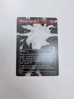 MTG - The Last Agni Kai (Borderless) - Avatar: The Last Airbender NM/M Condition - Image 1