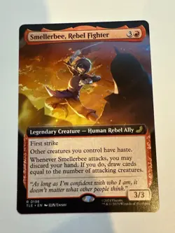 Smellerbee, Rebel Fighter - Extended Art - Avatar MTG - SHIPS NOW! - Image 1