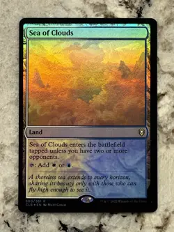 1x MTG Sea of Clouds (Foil) - Battle for Baldur's Gate (CLB) #360 - Magic - Image 1