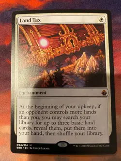 MTG Battlebond Land Tax - Image 1