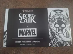 SECRET LAIR X MARVEL'S SPIDER-MAN: MANA SYMBIOTE RAISED FOIL EDITION - Image 1