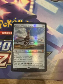Ramos, Dragon Engine #55 (Foil) (NM) Commander 2017 C17 Magic MTG - Image 1