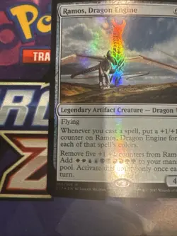 Ramos, Dragon Engine #55 (Foil) (NM) Commander 2017 C17 Magic MTG - Image 5