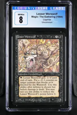 LESSER WEREWOLF Legends CGC 8 MTG [Nostalgium] - Image 1