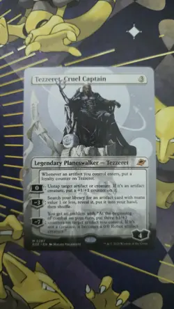 Tezzeret, Cruel Captain (Borderless) Edge of Eternities Regular - Image 1