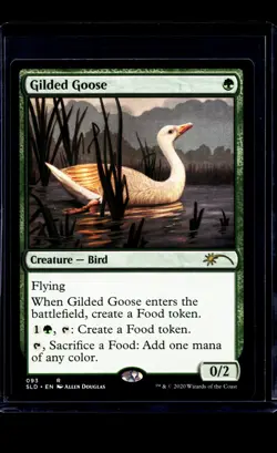 2020 MTG Magic The Gathering SLD Secret Lair Drop #93 Gilded Goose - Image 1