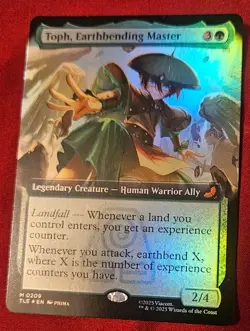 MTG - Toph, Earthbending Master FOIL - Avatar: The Last Airbender: Eternal-Legal - Image 1