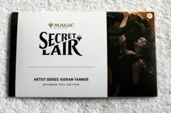 MTG Secret Lair FOIL Artist Series Kieran Yanner Demonic Tutor Next Day Ship - Image 1