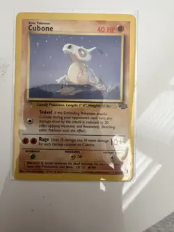 Pokemon TCG | Jungle | Cubone | 50/64 | MP - Image 1