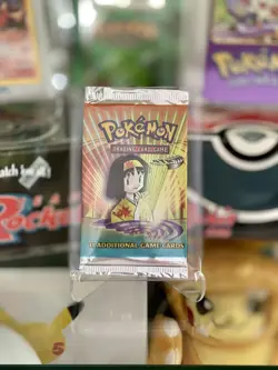 Pokemon Gym Heroes Booster Pack (Erika Artwork) WotC Vintage Unlimited - Image 1