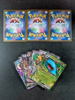 2023/2025 Pokemon Assorted Double Rare Lots Of 10 CHARIZARD EX/KYUREM EX - Image 2