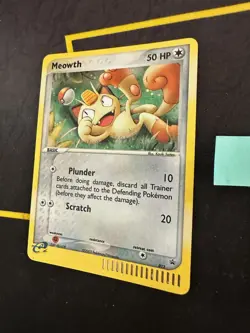 Pokemon TCG Meowth #13 Nintendo Black Star Promo E Reader 2003 322💎NM💎 - Image 2