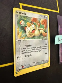 Pokemon TCG Meowth #13 Nintendo Black Star Promo E Reader 2003 322💎NM💎 - Image 3