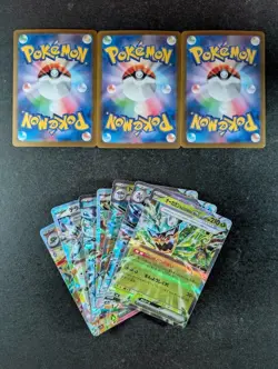 2024 Pokemon Terastal Festival Double Rare Lots Of 10 OGERPON EX/TERAPAGOS EX - Image 2