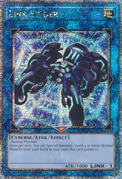Yugioh Dueling Mirrors: Link Spider Quarter Century Secret Rare MP24-EN045 NM - Image 1