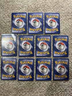 Lot of 11 German 1999 Pokemon Base Set 1st Edition Cards Mostly NM-LP - Image 2