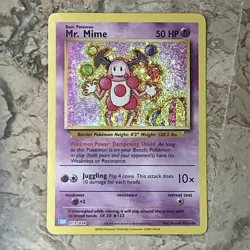 Mr. Mime 013/034 Holo CLB Pokemon Classic Card Collection Mint - Image 1
