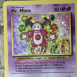 Mr. Mime 013/034 Holo CLB Pokemon Classic Card Collection Mint - Image 2
