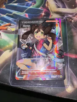 Pokemon TCG Shauna 111a/124 Alternate Full Art Trainer Supporter Card - Image 1