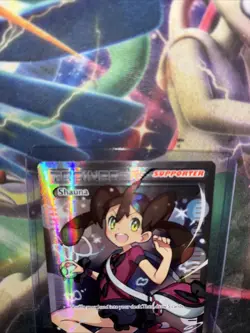 Pokemon TCG Shauna 111a/124 Alternate Full Art Trainer Supporter Card - Image 5