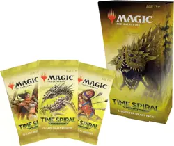 Magic The Gathering Time Spiral Remastered 3-Booster Draft Pack (45 Magic Cards) 630509993130 - Image 1