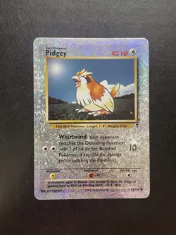 Pidgey 85/110 Legendary Collection 2002 Reverse Holo Pokemon Card TCG (P647) - Image 1