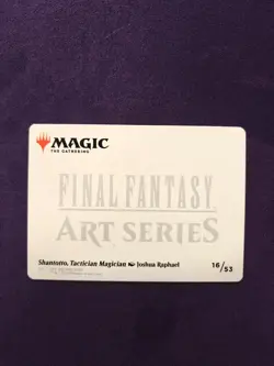 Shantotto, Tactician Magician 16/53 Final Fantasy Art Series MTG Card - Image 2