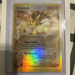 Sandslash 21/100 Reverse Holo EX Sandstorm Pokemon TCG Card - Image 1