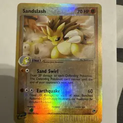 Sandslash 21/100 Reverse Holo EX Sandstorm Pokemon TCG Card - Image 3